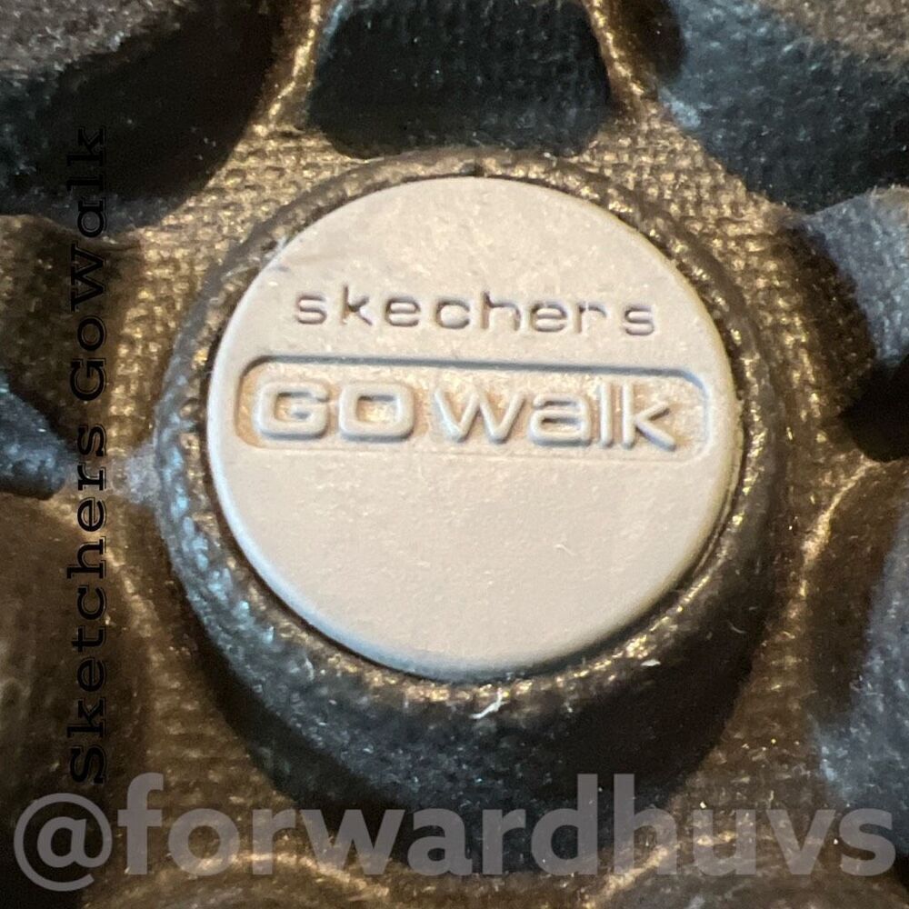 Sketchers GoWalk Chocolate Brown Foam Fit Low Back Shoes Size 8 - Picture 7 of 11